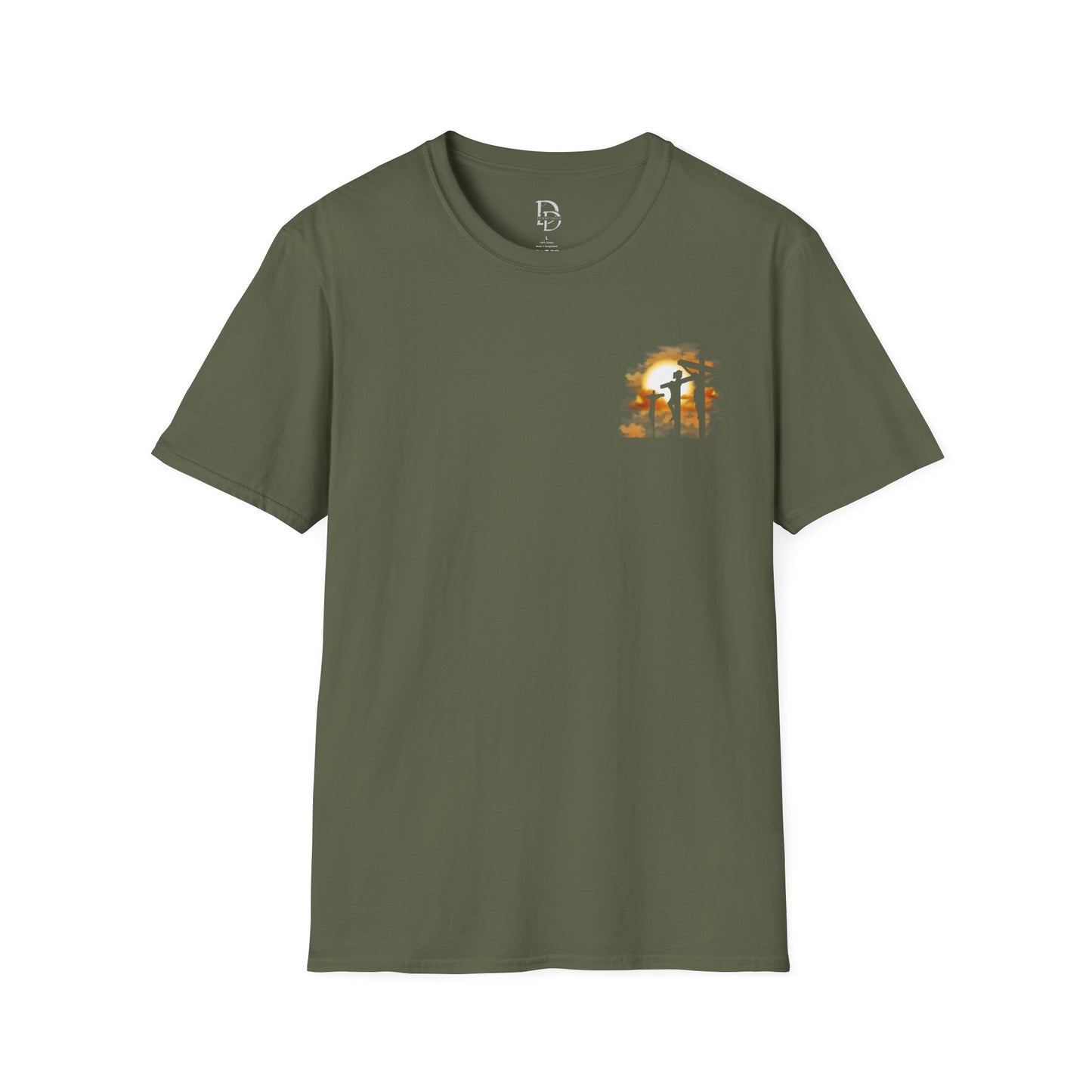 Christian T-Shirt Blessed loved and led