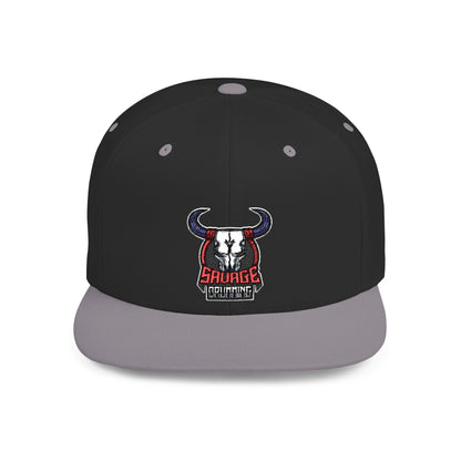 Savage Drumming Flat Bill Snapback Hat