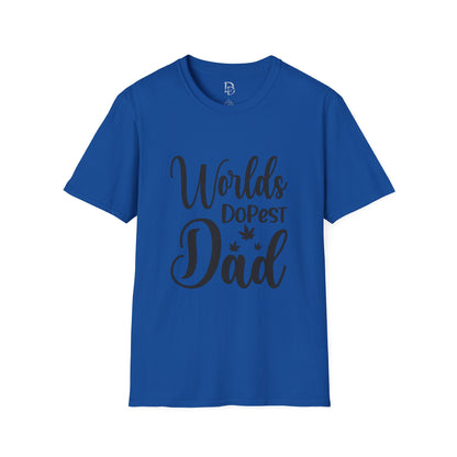 Dad Unisex T-Shirt - World's Dopest Dad