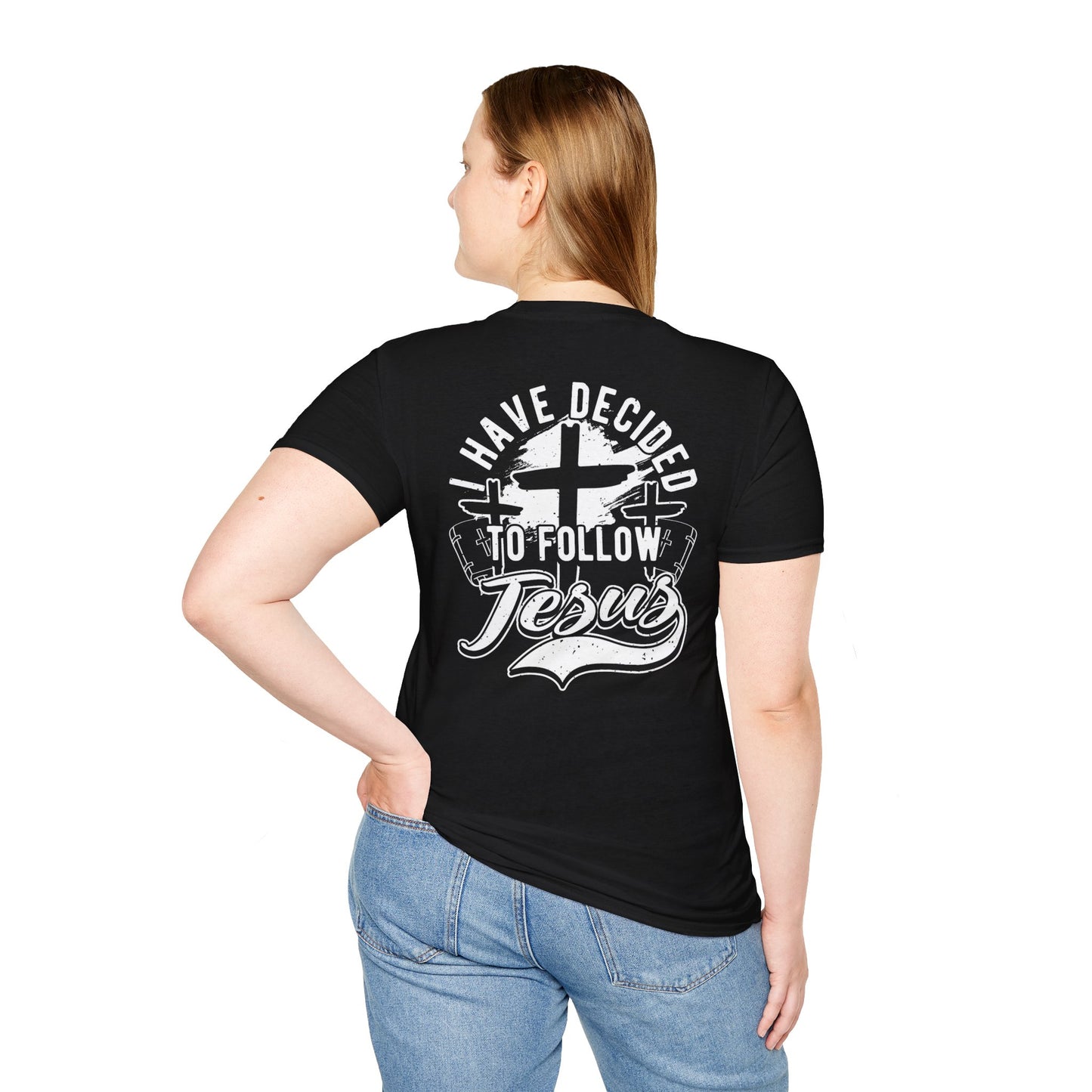 Inspirational Graphic Tee Jesus Design