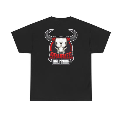 Savage Drumming Logo Cotton Tee