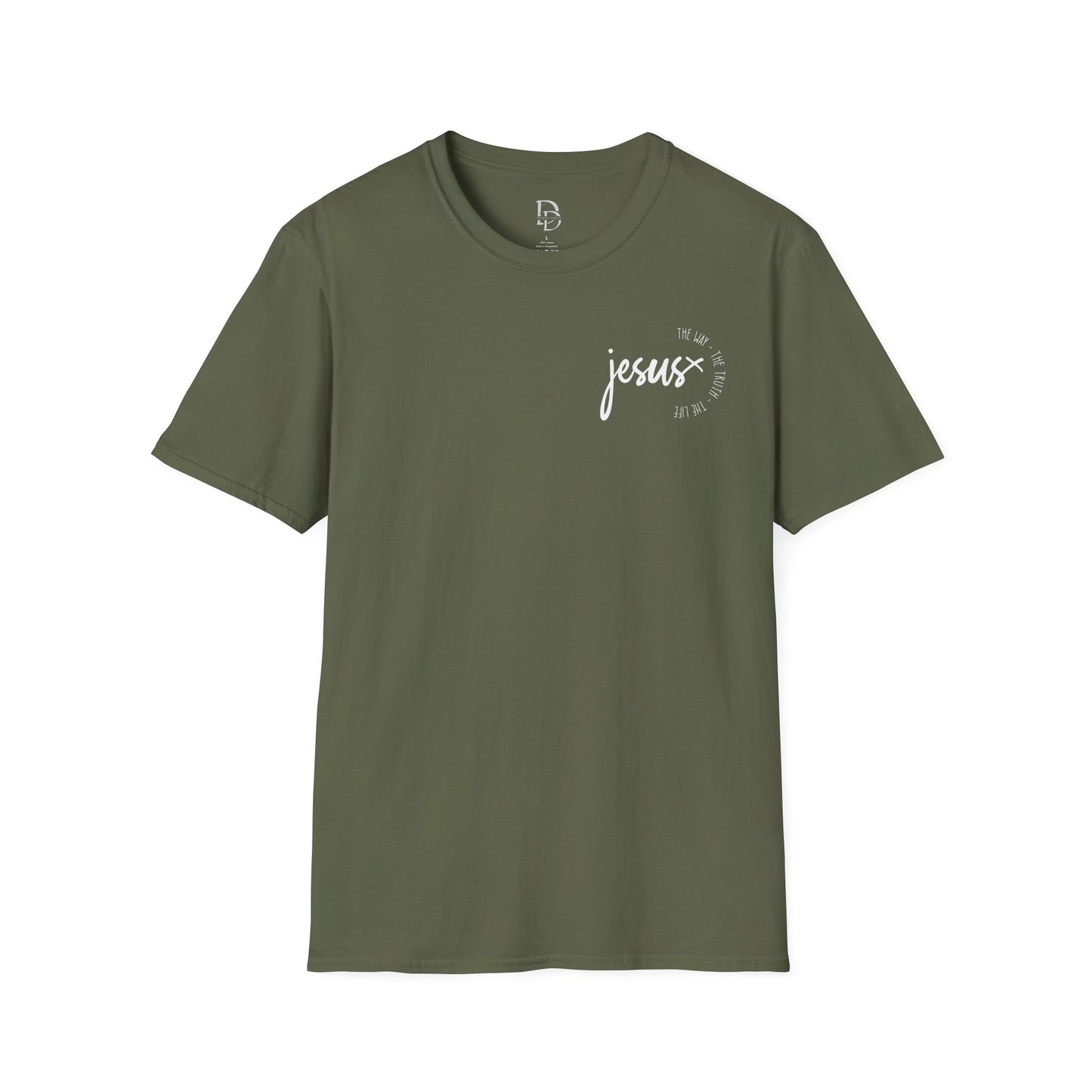 Inspirational Graphic Tee Jesus Design