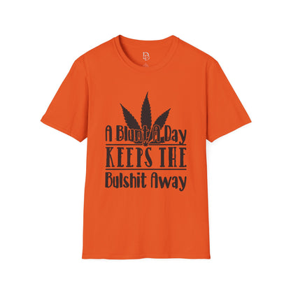 Funny Cannabis T-Shirt - A Blunt A Day