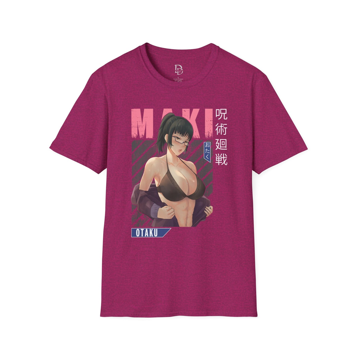 Maki Zennin Jujitsu Softstyle T-Shirt - Anime Character Tee
