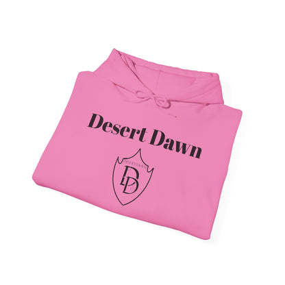 Desert Dawn Shield Design Hooded Sweatshirt