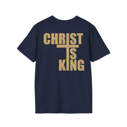 Faith-Inspired Unisex T-Shirt - 'Christ is King' Graphic Tee