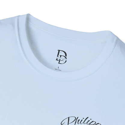 Inspirational Lion Tee | Unisex Softstyle T-Shirt, Christian Apparel, Philippians 4:13