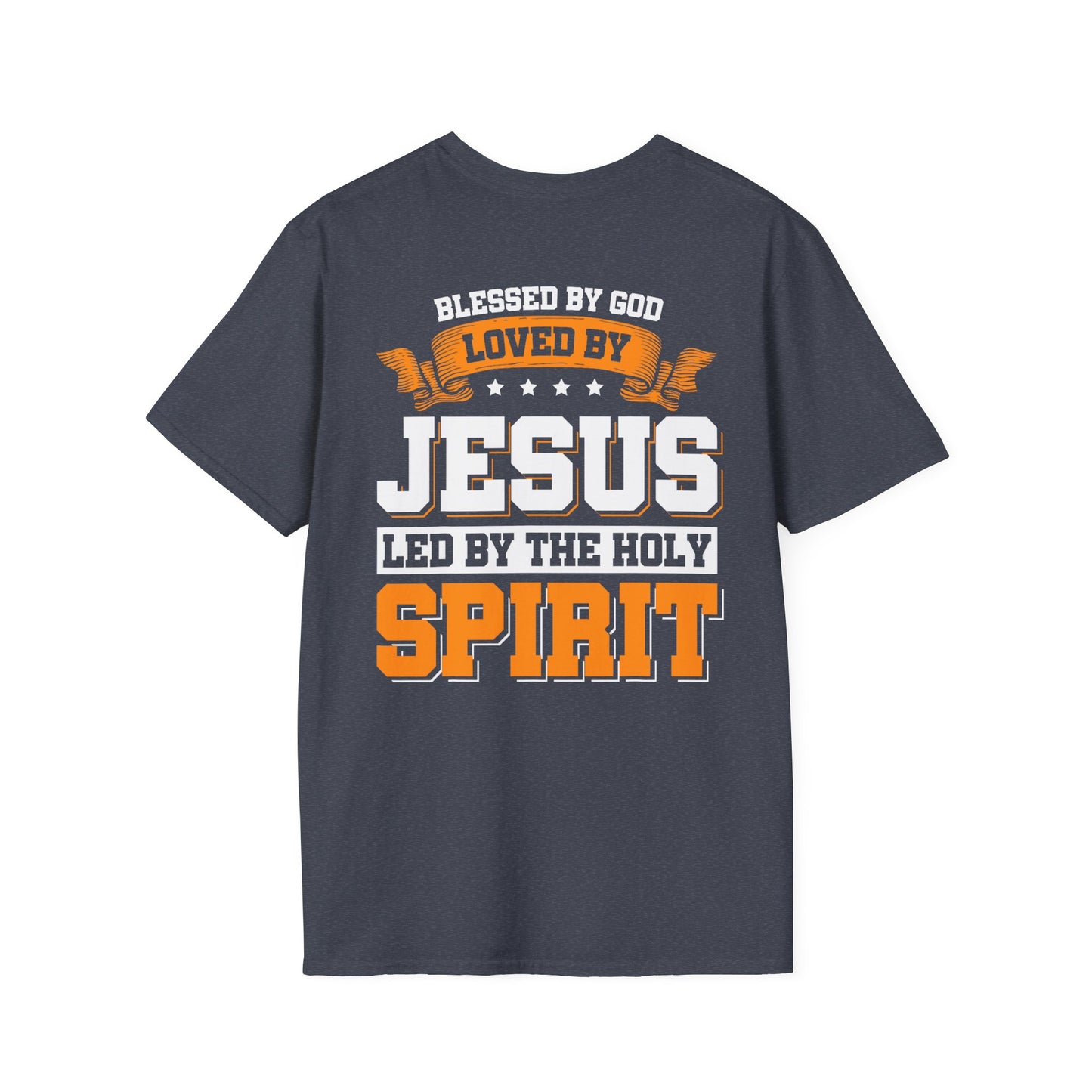 Christian T-Shirt Blessed loved and led