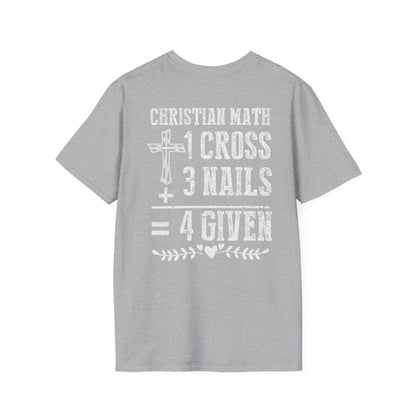 Christian Math Unisex T-Shirt - Faith Shirt, Religious Tee, Inspirational Gift
