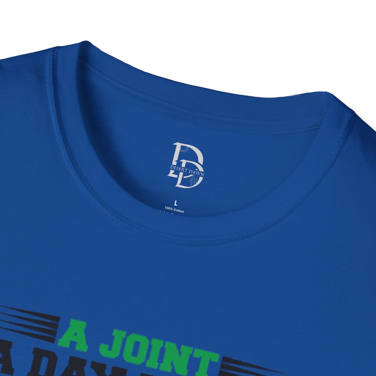 Marijuana Humor T-Shirt - A Joint a Day Keeps the Bad Mood Away