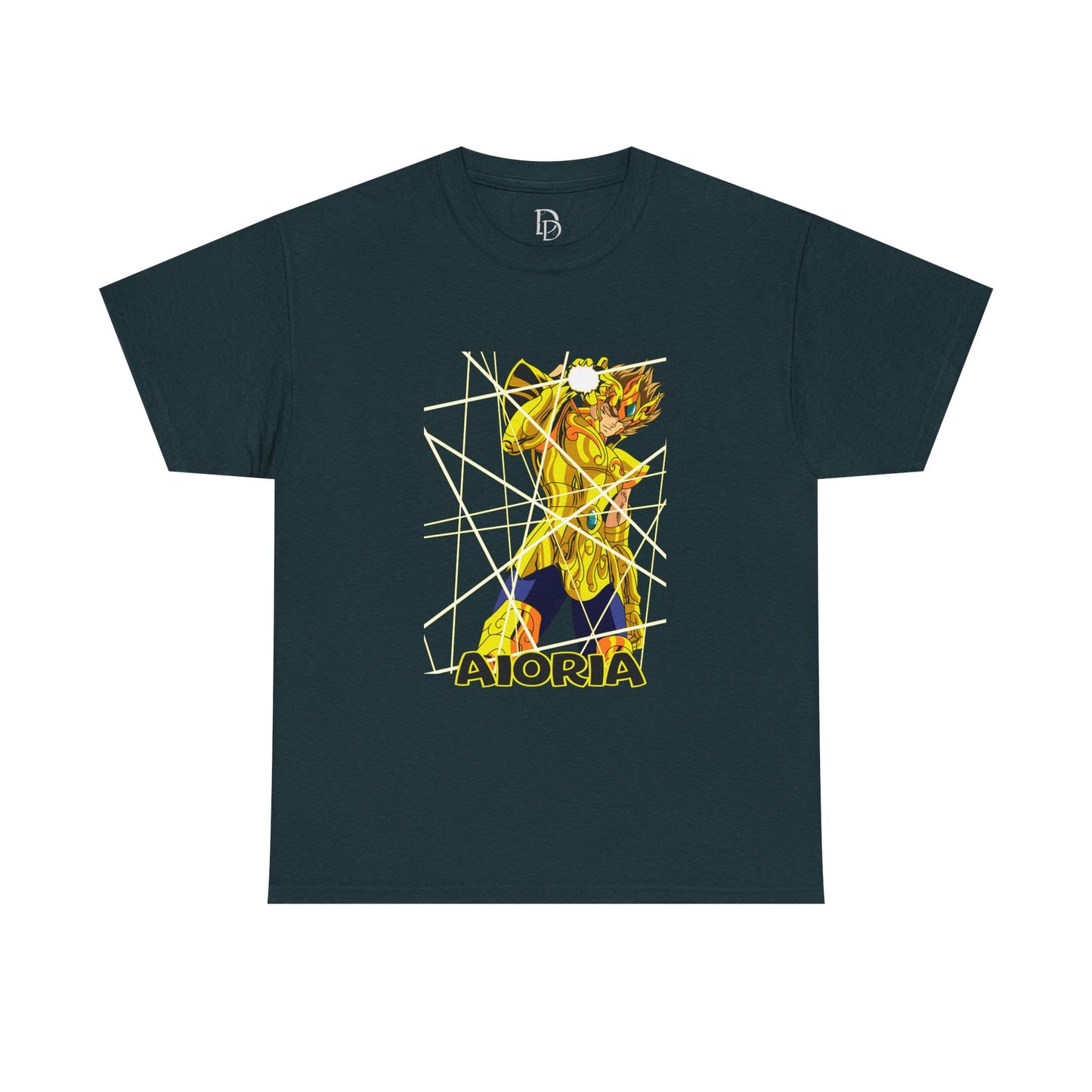 T-Shirt Aioria Anime Character Design