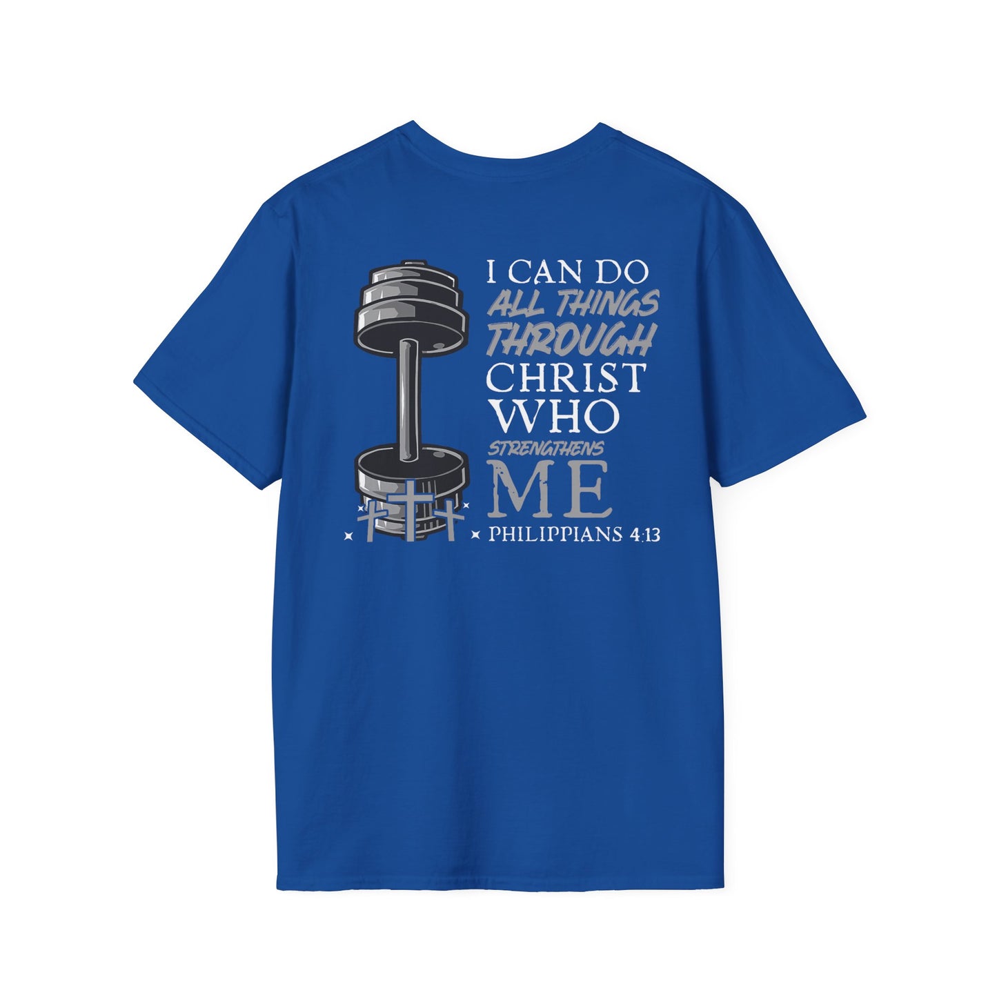 Christian Fitness Tee Philippians 4:13