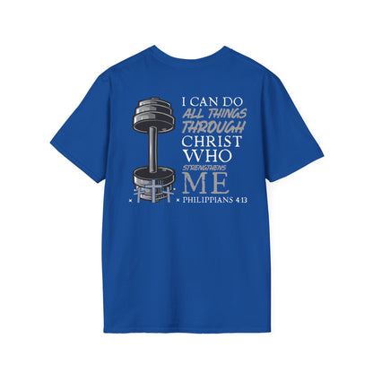 Christian Fitness Tee Philippians 4:13