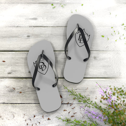 Desert Dawn Shield Logo Flip Flops