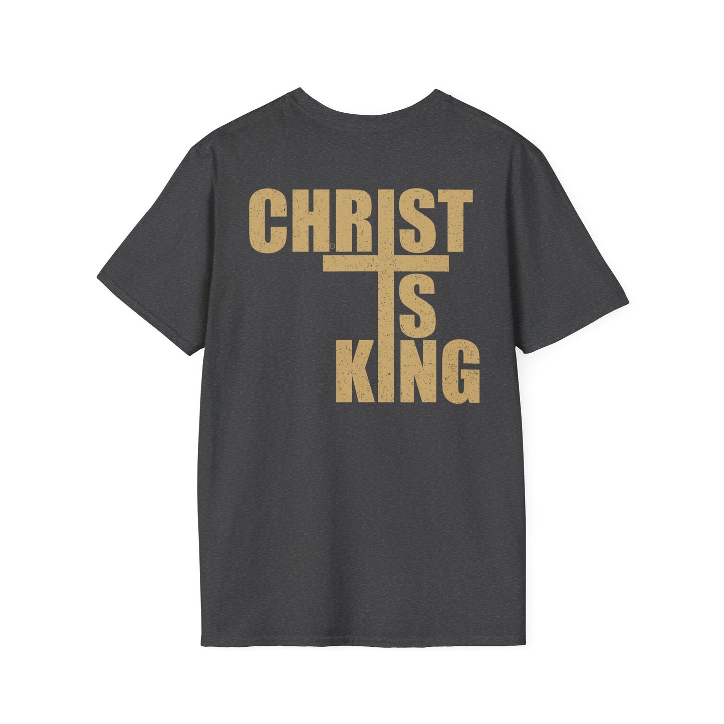 Faith-Inspired Unisex T-Shirt - 'Christ is King' Graphic Tee