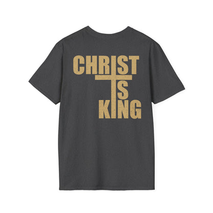 Faith-Inspired Unisex T-Shirt - 'Christ is King' Graphic Tee