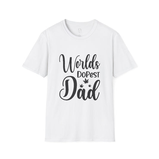 Dad Unisex T-Shirt - World's Dopest Dad