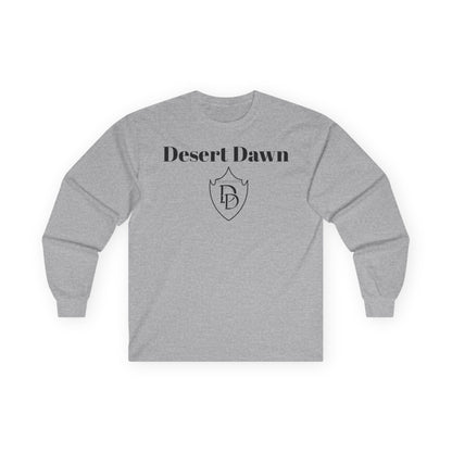 Desert Dawn Shield Design Long Sleeve Tee