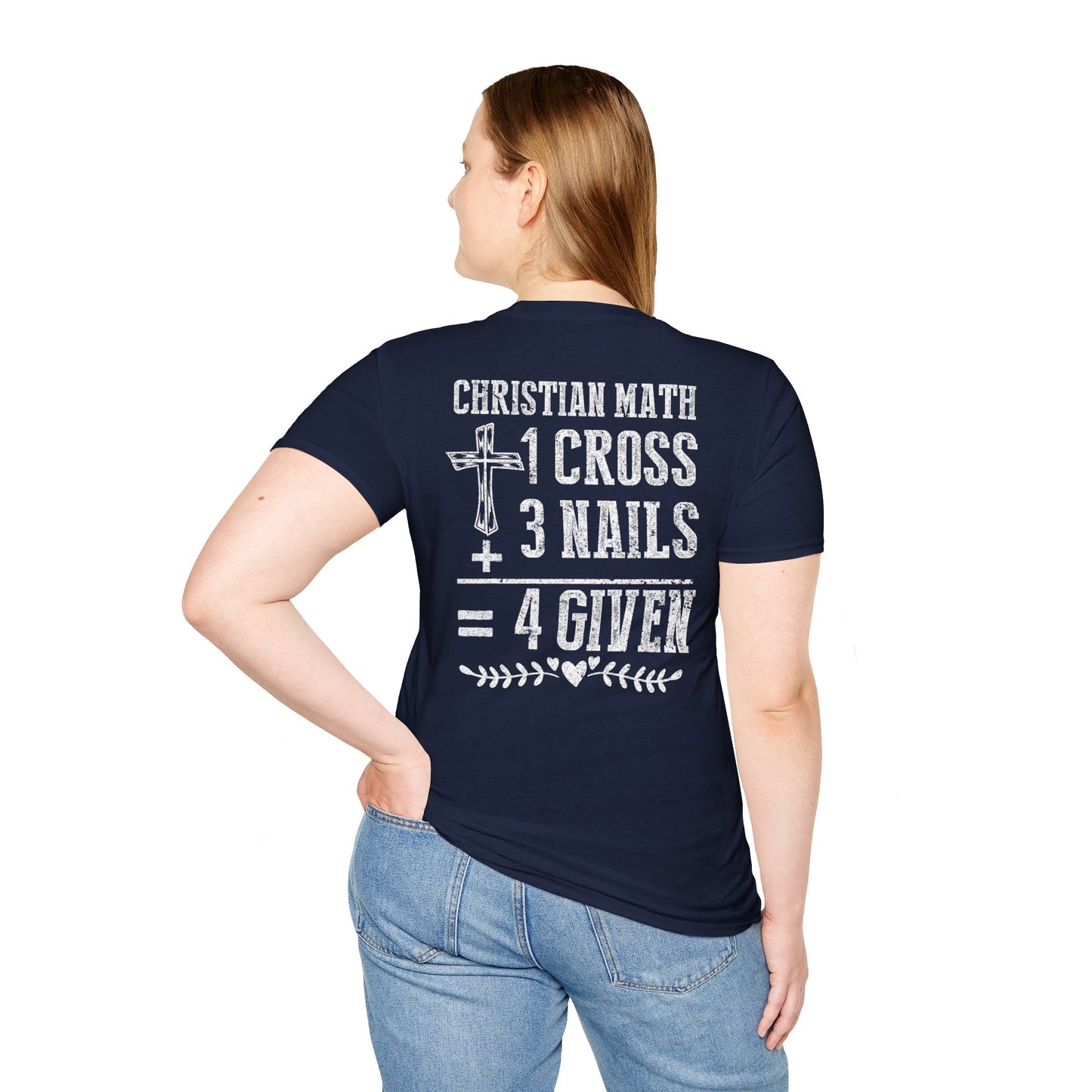Christian Math Unisex T-Shirt - Faith Shirt, Religious Tee, Inspirational Gift