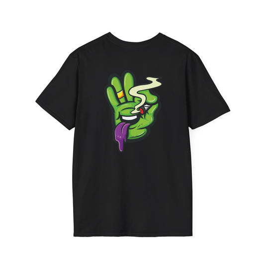 420 Graphic Unisex T-Shirt - Blunt Smoking Graphic
