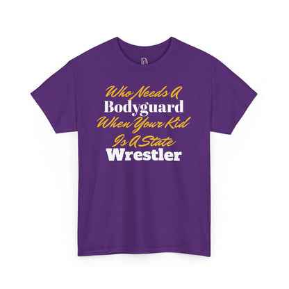 Who Needs A Bodyguard Wrestling Tee