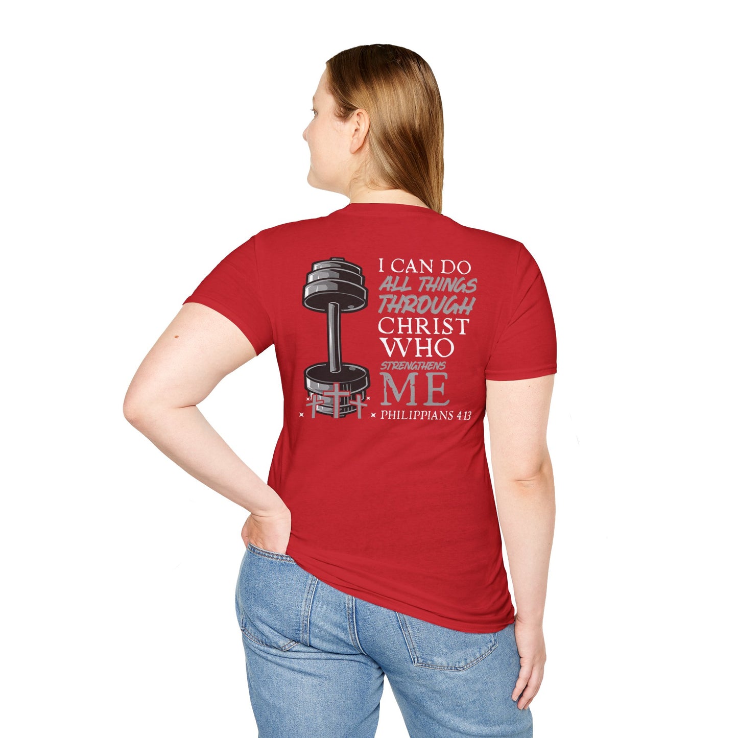 Christian Fitness Tee Philippians 4:13