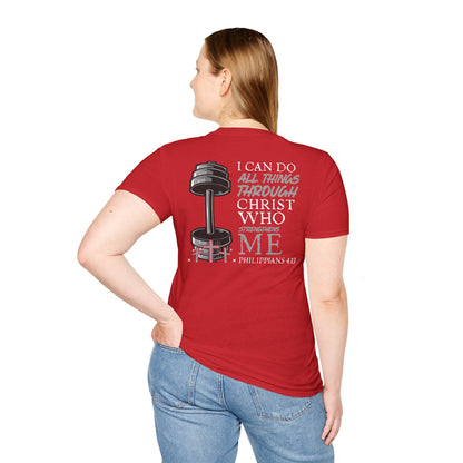 Christian Fitness Tee Philippians 4:13