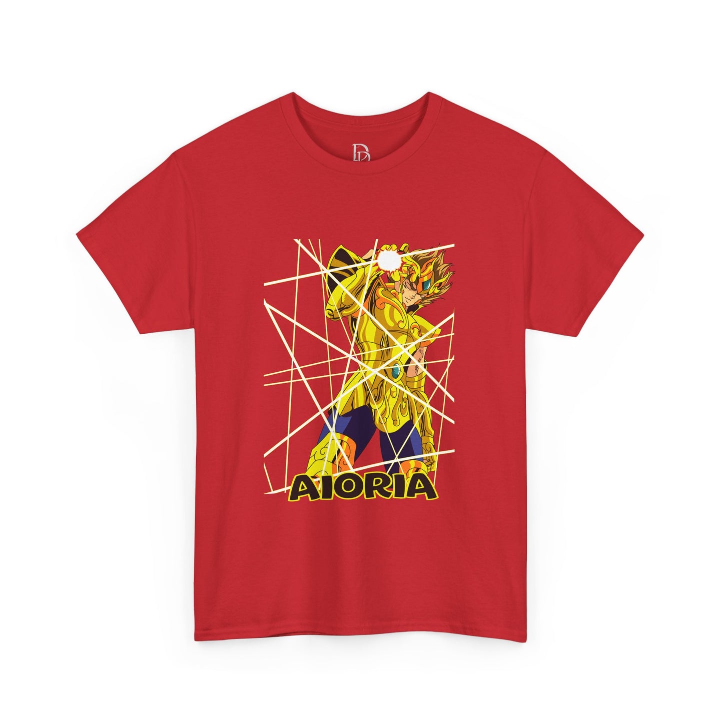 T-Shirt Aioria Anime Character Design