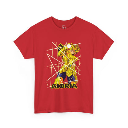 T-Shirt Aioria Anime Character Design
