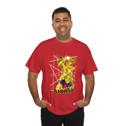 T-Shirt Aioria Anime Character Design