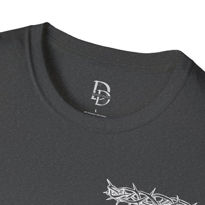 Faith-Inspired Unisex T-Shirt - Christ & King W/Thorn Crown Tee