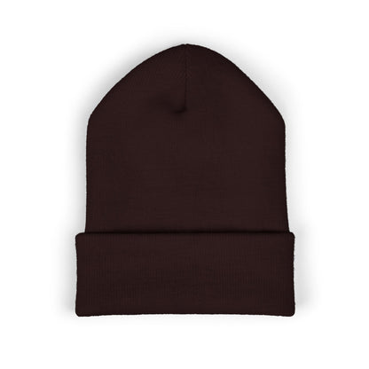 Embroidered Savage Drumming Cuffed Beanie