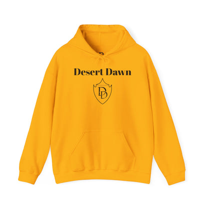 Desert Dawn Shield Design Hooded Sweatshirt