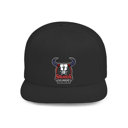 Savage Drumming Flat Bill Snapback Hat