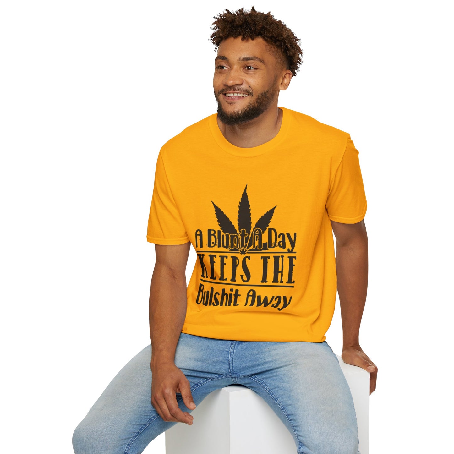 Funny Cannabis T-Shirt - A Blunt A Day