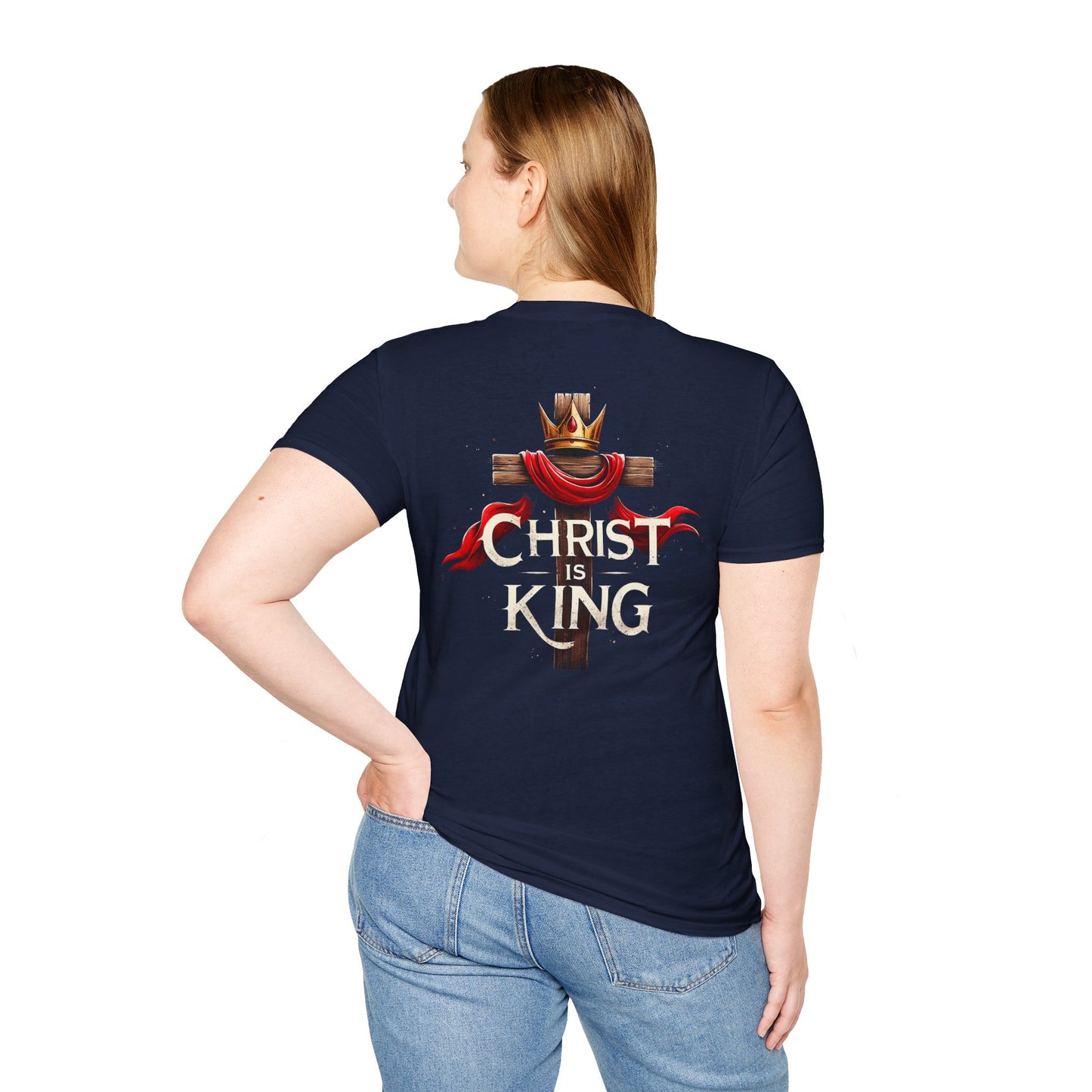 Faith-Inspired Unisex T-Shirt - Christ is King Themed