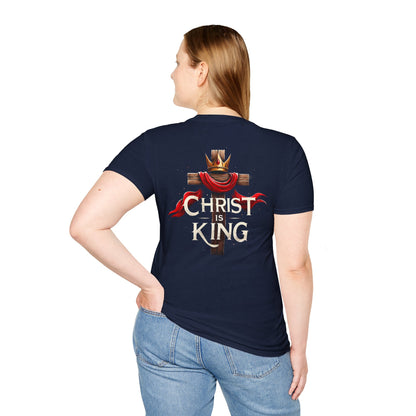 Faith-Inspired Unisex T-Shirt - Christ is King Themed