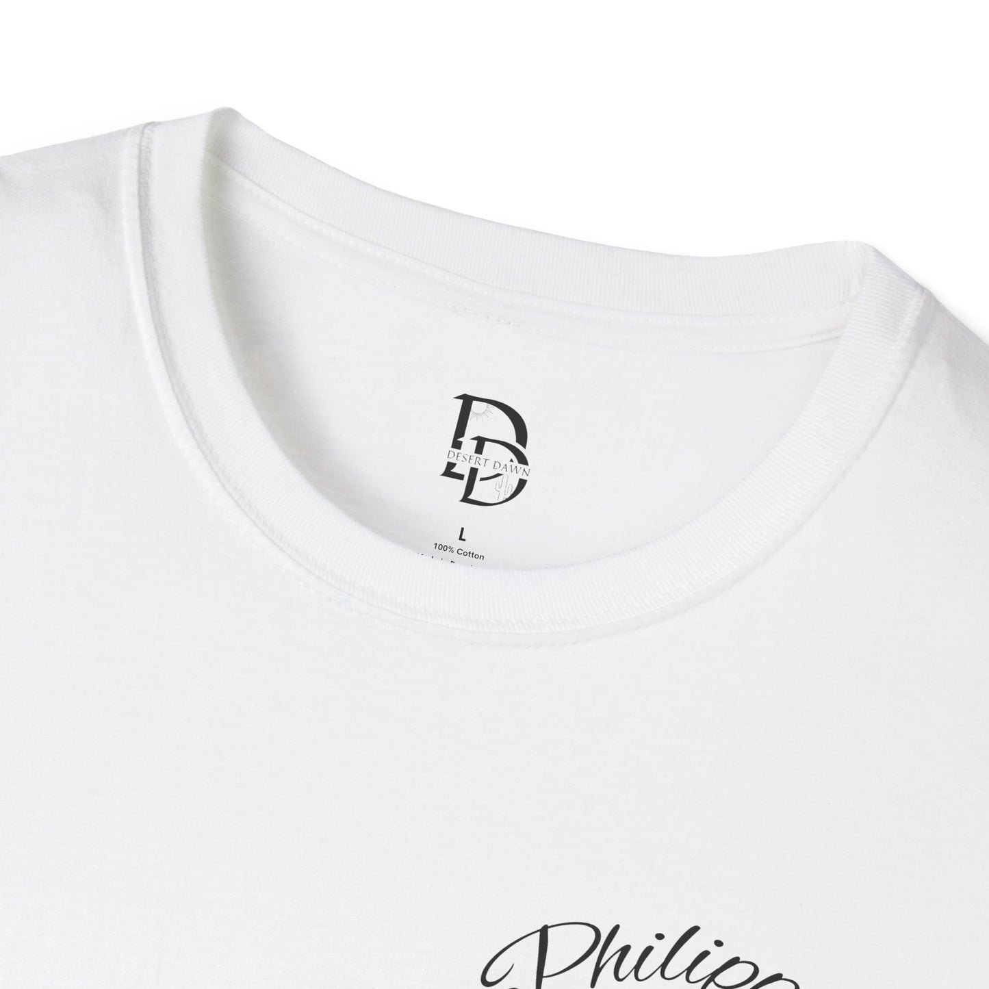 Inspirational Lion Tee | Unisex Softstyle T-Shirt, Christian Apparel, Philippians 4:13