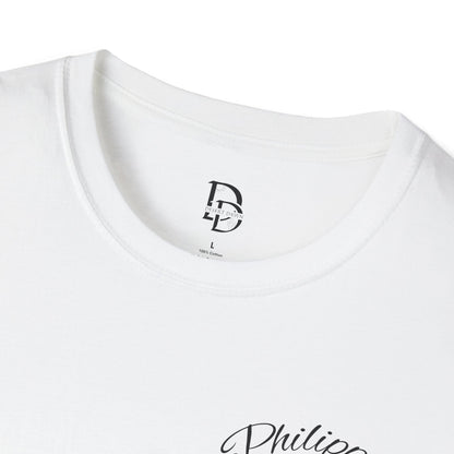 Inspirational Lion Tee | Unisex Softstyle T-Shirt, Christian Apparel, Philippians 4:13