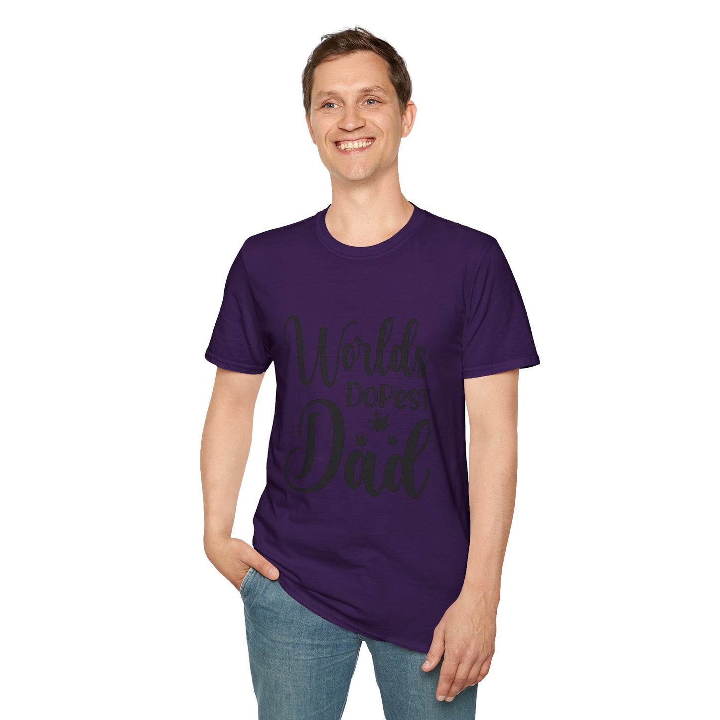 Dad Unisex T-Shirt - World's Dopest Dad