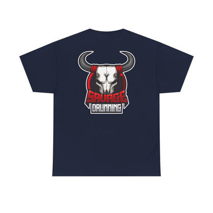 Savage Drumming Logo Cotton Tee