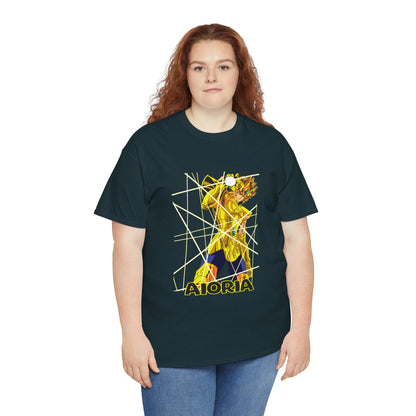 T-Shirt Aioria Anime Character Design