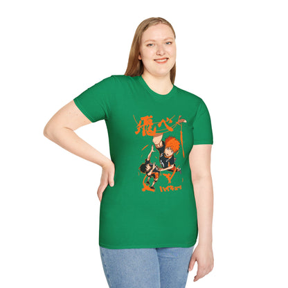 Anime Spiking Volleyball T-Shirt
