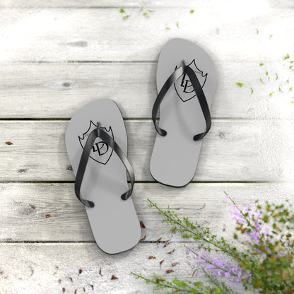Desert Dawn Shield Logo Flip Flops