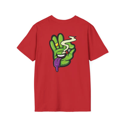 420 Graphic Unisex T-Shirt - Blunt Smoking Graphic