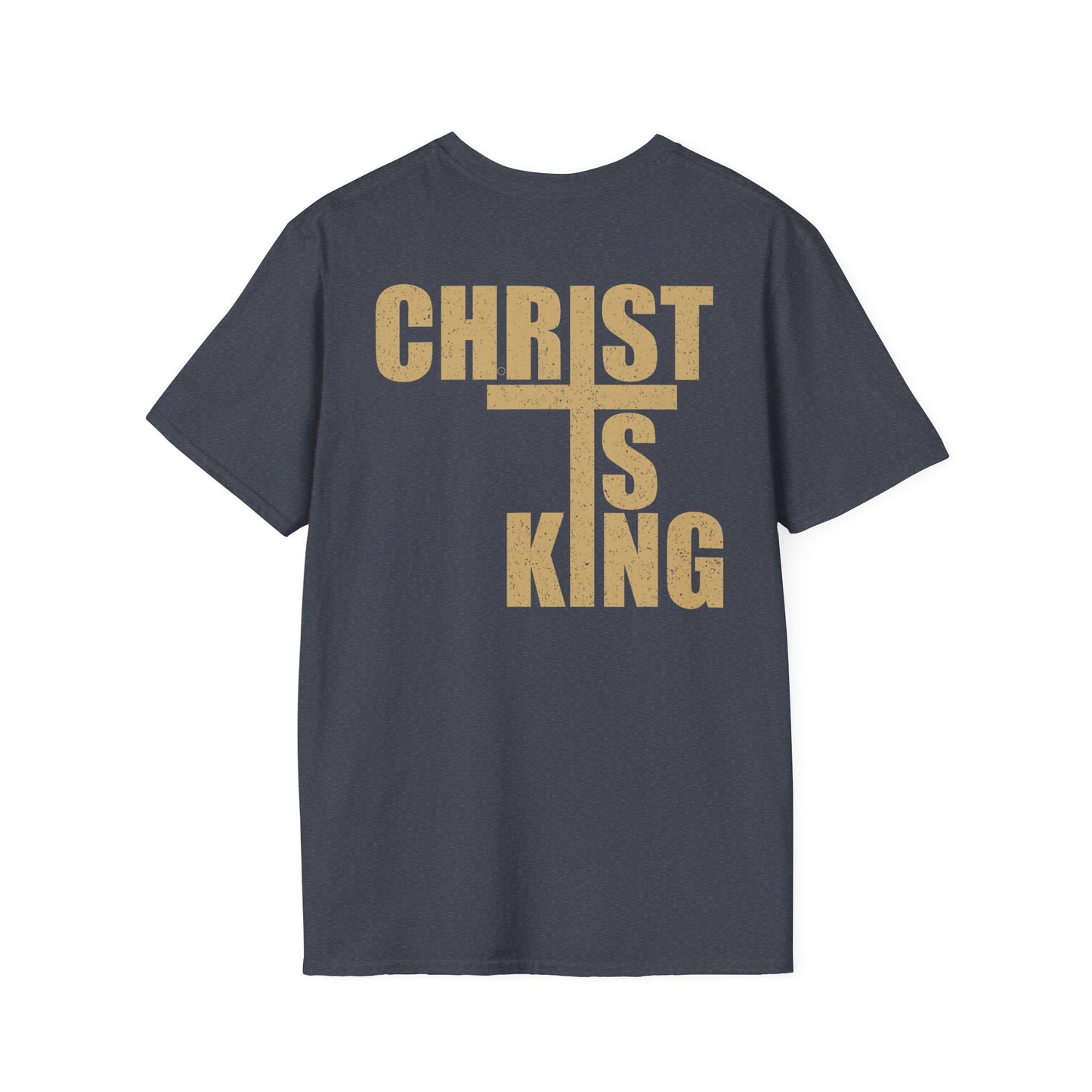 Faith-Inspired Unisex T-Shirt - 'Christ is King' Graphic Tee