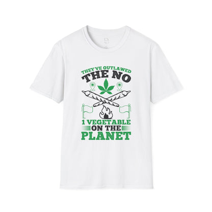 Funny Outlawed Weed Unisex T-Shirt