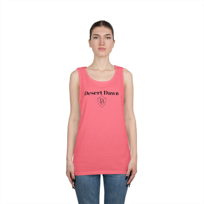 Desert Dawn Shield Design Tank Top