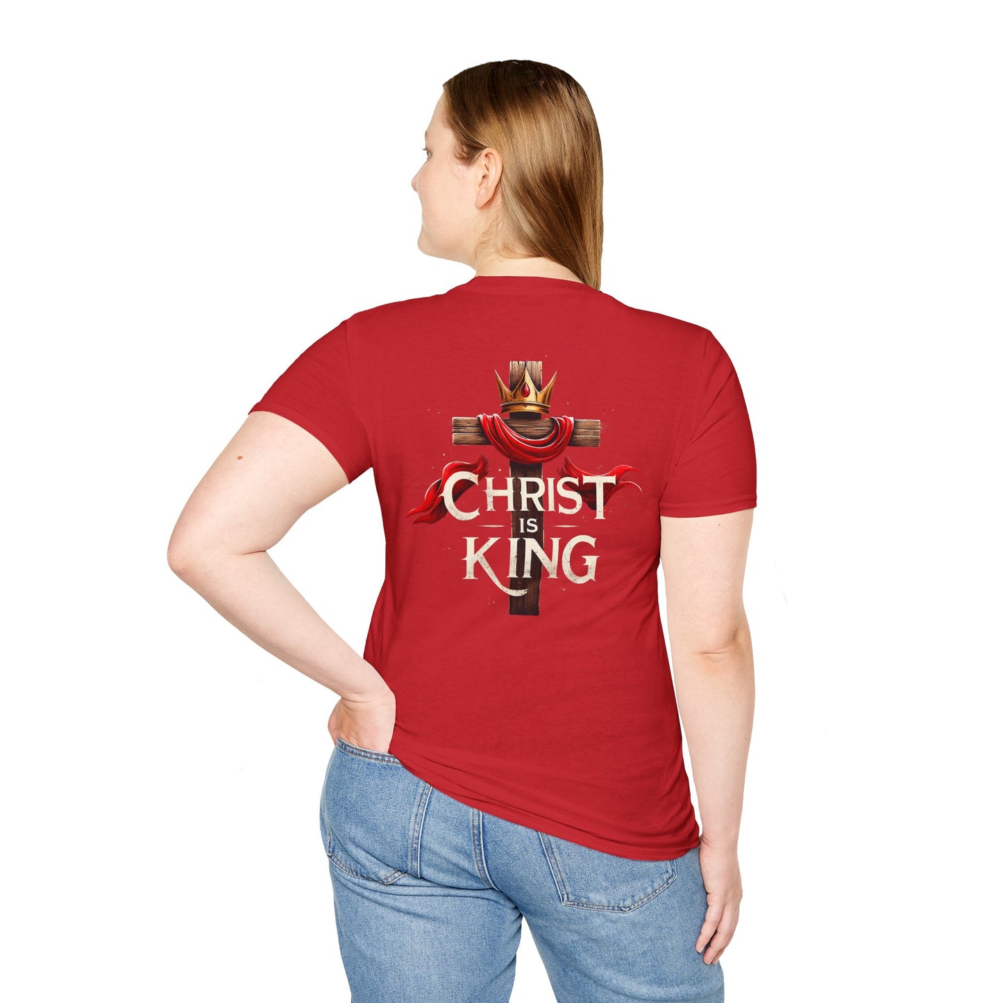 Faith-Inspired Unisex T-Shirt - Christ is King Themed