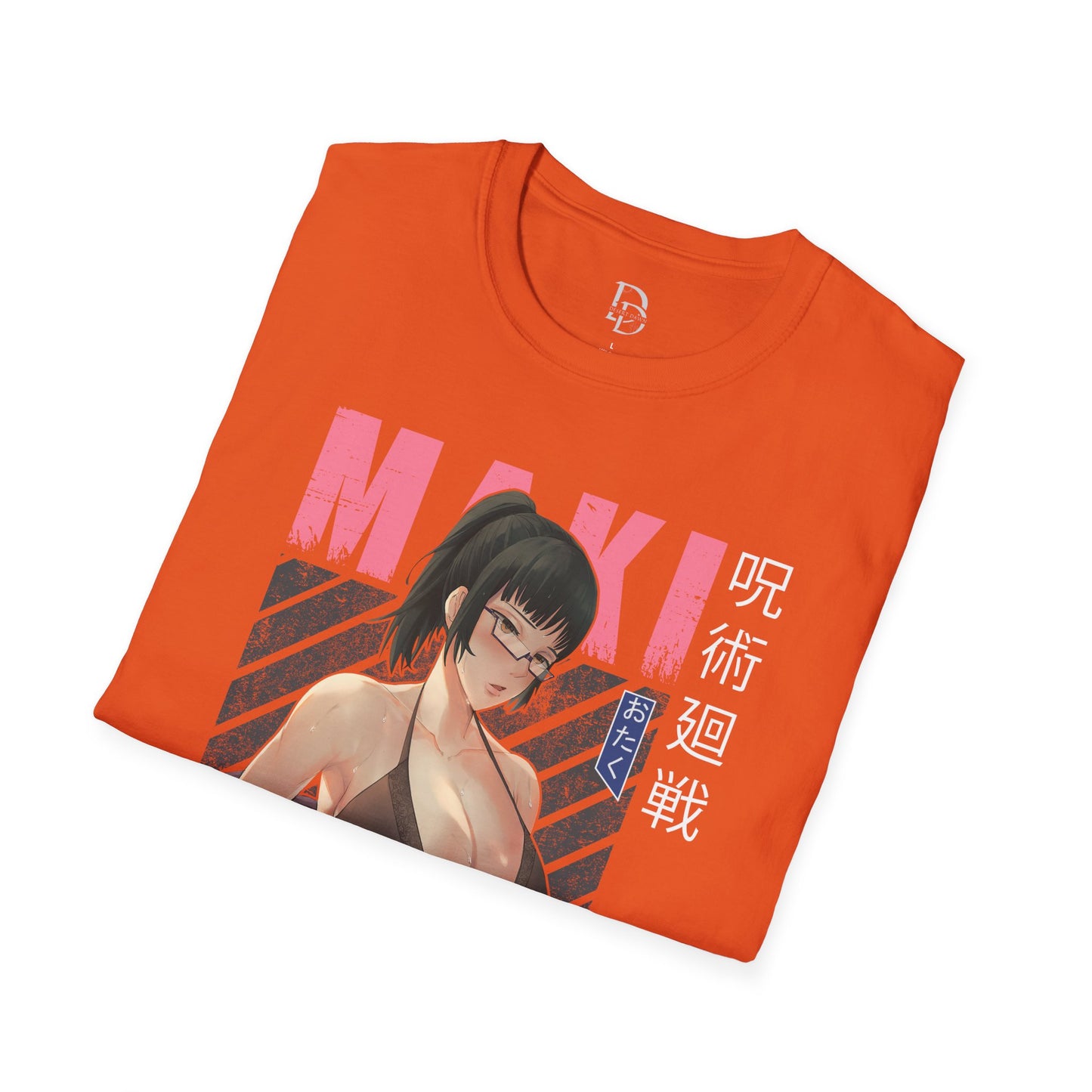 Maki Zennin Jujitsu Softstyle T-Shirt - Anime Character Tee